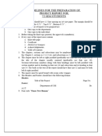 DBMS - Project Report Format (Editable)