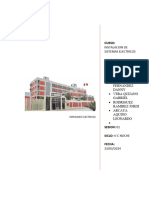 Informe Istalaciones Electricas 2
