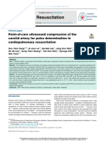 Point-Of-care Ultrasound Compression of The