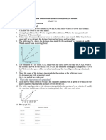 Grade Vii-Ch Motion and Time-Revision