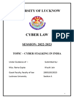 Cyber Law Assignment 200013015023