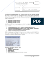 Evaluación Diagnóstica 2021