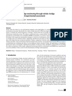 Smartphone-Based Bridge Monitoring Through Vehicle Bridge Interaction