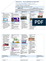 Agenda 3 Semana Adaptación