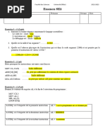 Corrige Examen SE2 2022-2023