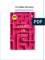 PDF of Light in A Maze Citra Novy Full Chapter Ebook