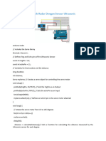 Projek Radar Dengan Sensor Ultrasonic