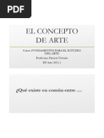 El Concepto de Arte1