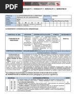 SESIÓN 1 DE APRENDIZAJE 2024 OFICIAL - 5to