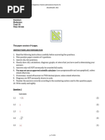 GR 8 Edwardsmaths Test or Assignment Exponents, Numeric and Geometric Patterns T2 2022 Eng