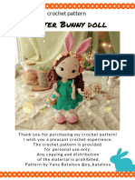 Easter Bunny Doll 9642 65038 English