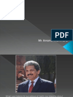 Anand Mahindra Profile