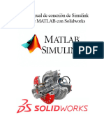 Manual de Conexión de Simulink de MATLAB Con Solidworks