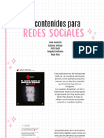 10 Contenidos Para: Redes Sociales