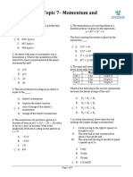 PHY61 Topic 7 Momentum and Collisions AK