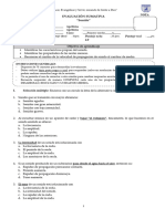 Evaluación 3 - Sonido - Física Primero Medio