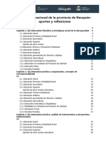 Informe Situacional de La Provincia de Neuquén