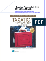 Full Download Melvilles Taxation Finance Act 2019 25Th Edition Melville Online Full Chapter PDF