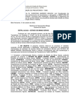 EDITAL DE ACORDOS N 02.2023 - Estado de Minas Gerais - OFICIAL