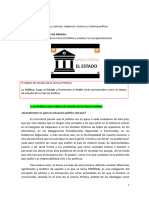 1 CIENCIA POLITICAConcepto, Características, Autores, Objetivos, Historia y Sistema Político