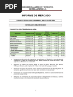 Informe de Mercado Mayo 24 de 2024