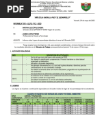 Informe Bimestral Bessy - I - Docente