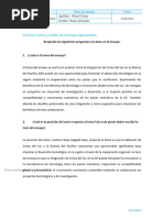 Análisis de Ensayo Argumentativo