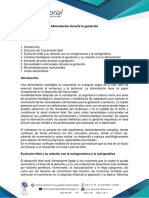 Nutrición y Alimentación de La Gestante