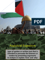 Analytical Exposition