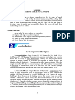 MODULE 9 - Stages of Moral Development