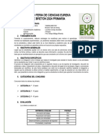 Proyecto Feria de Ciencias Eureka 2024-3ergrado