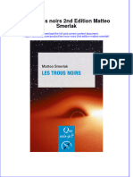 Full Download Les Trous Noirs 2Nd Edition Matteo Smerlak Online Full Chapter PDF