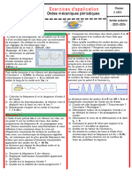 Exercices D'application Ondes Mec Prog Périodes