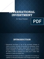 International Investment