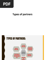 Types of Partners