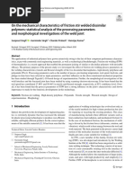 Singh2020 Article OnTheMechanicalCharacteristics