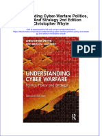 Full Ebook of Understanding Cyber Warfare Politics Policy and Strategy 2Nd Edition Christopher Whyte Online PDF All Chapter