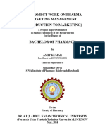 Project Work Format For Sem-VIII