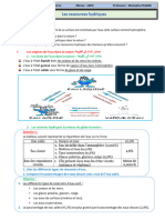 Ressources Hydriques Cours PDF 3