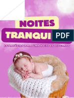 Noites Tranquilas - Estratégias para Uma Noite de Descanso