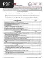 College Students Need Assessment Form