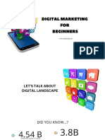 Digital Marketing For Beginners