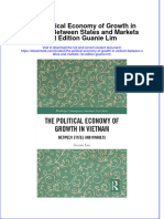 Full Ebook of The Political Economy of Growth in Vietnam Between States and Markets 1St Edition Guanie Lim Online PDF All Chapter