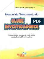 000 Manual de Treinamento - Clube Investigadores