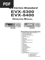 Vertex Evx 5300 5400 Owners Manual