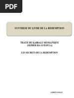 Synthese Du Livre de La Redemption