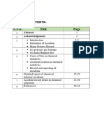 Accident Analysis Report