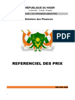 Referentiel Des Prix