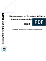 UCT Handbook 01 2024 General-Housing-Information