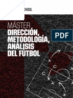 Master en Direccion Metodologia y Analisis en El Futbol - 20221104